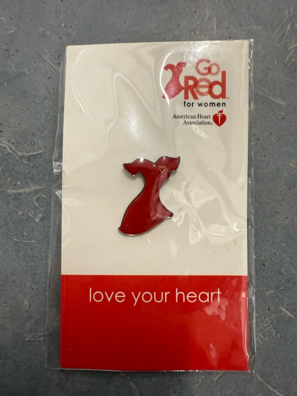 Go Red for Women Lapel Pin